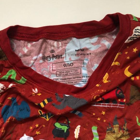 NWOT Little Sleepies Harry Potter Two-Piece Pajama Set - Picture 4 of 4